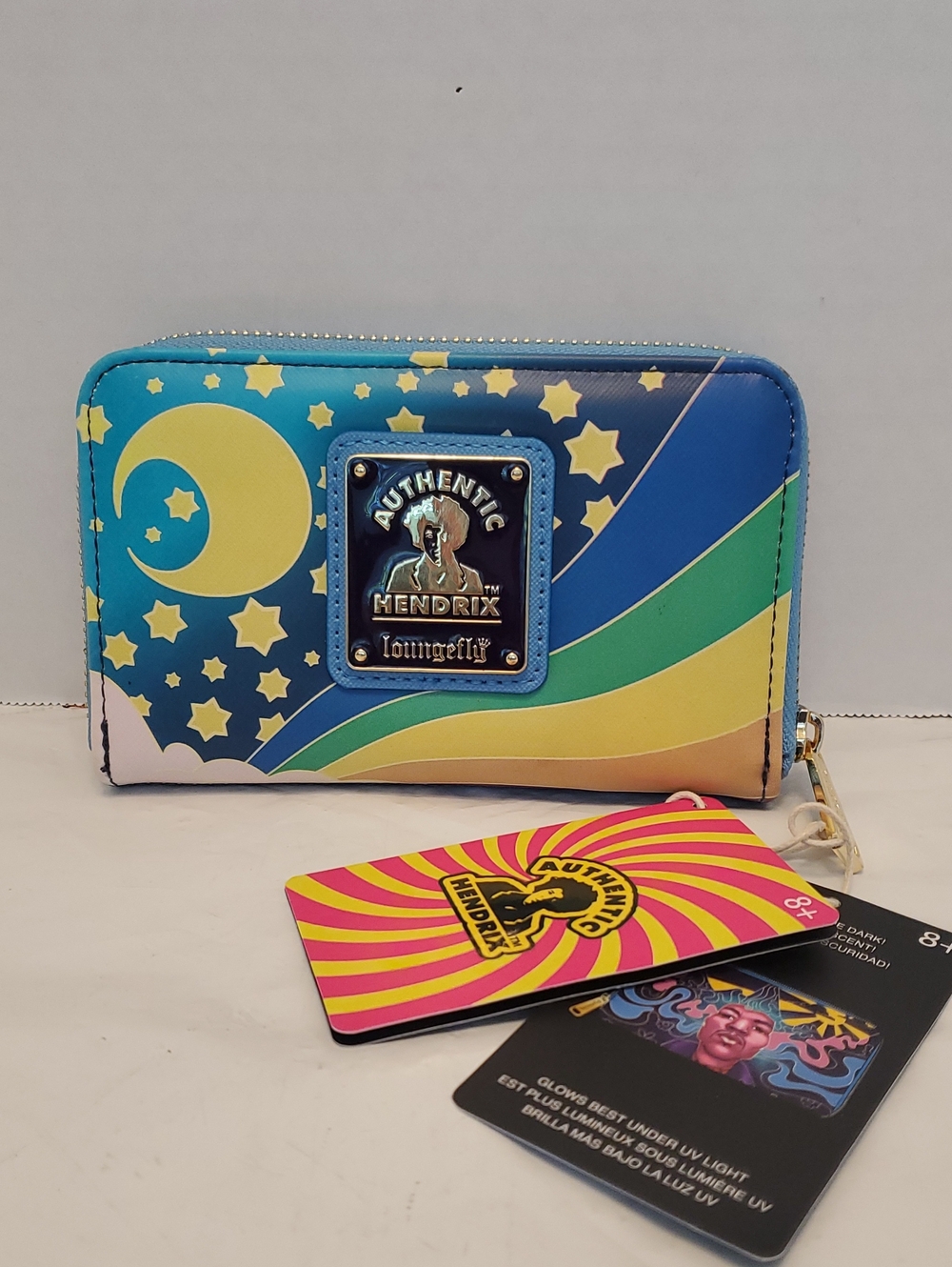Loungefly Hendrix Rainbow Moon Zip Wallet